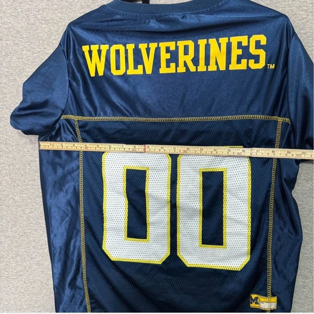 Wolverines Navy Blue‎ Jersey For Dogs XL Tailgate NCAA Michigan Game Day Pets